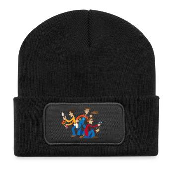 bricoleurs - Beanie recyclé à patch - noir - Devant