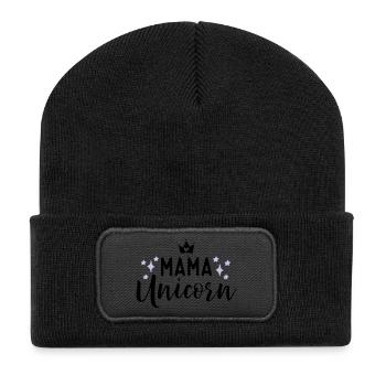 Unicorn - Recycled Patch Beanie - black - Front