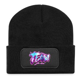 Team - Recycled Patch Beanie - black - Front