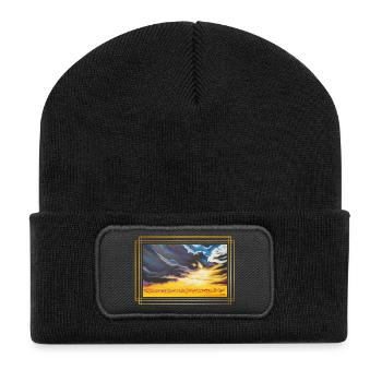 CréationLumière des contrastes - Sonja Ariel - Beanie recyclé à patch - noir - Devant
