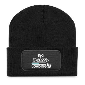 ลุง 2027 Onkel thai2027 - Recycelte Patch Beanie - Schwarz - Vorne