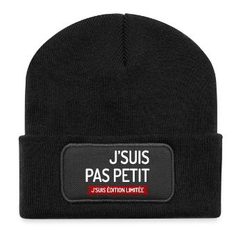 T SHIRT I'M NOT SMALL I'M LIMITED EDITION - Recycled Patch Beanie - black - Front