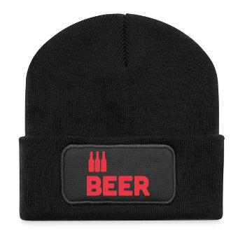 Beer Lovers - Recycled Patch Beanie - black - Front