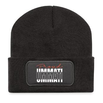 Conception islamique pour les musulmans Coran Islam Muslim Dua - Beanie recyclé à patch - charbon - Devant