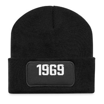 Legendary Since 1969 Vintage 1969 Retro 1969 - Recycled Patch Beanie - black - Front