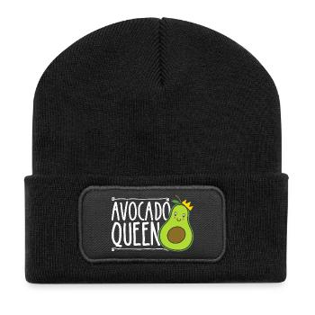 Avocado Queen - Recycled Patch Beanie - black - Front