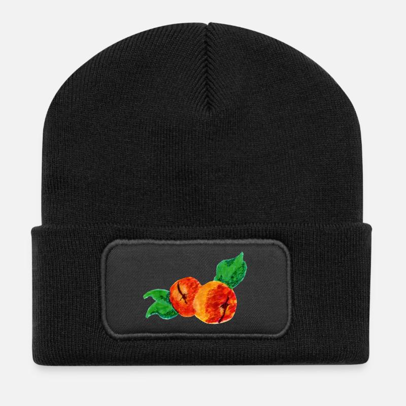 Apricot style - Recycled Patch Beanie - black