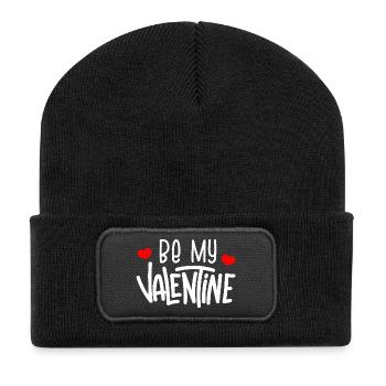 Be My Valentine - Recycled Patch Beanie - black - Front