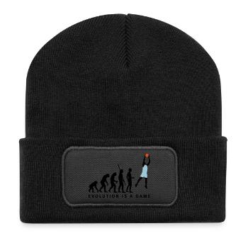 evolution_basketball_072011_b_3c - Recycled Patch Beanie - black - Front