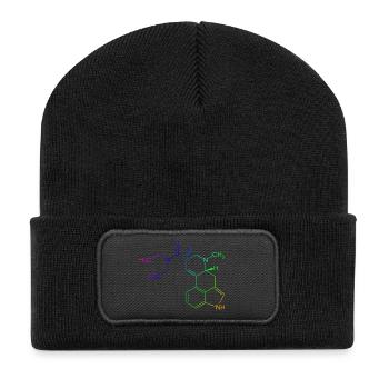 LSD coloured - Recycled Patch Beanie - black - Front