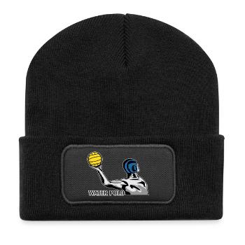 Wasserball Water-polo - Beanie recyclé à patch - noir - Devant
