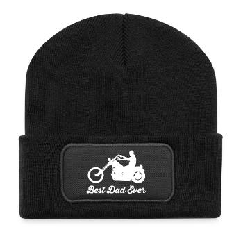 Moteur - Beanie recyclé à patch - noir - Devant
