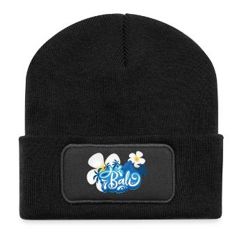 L’île de Bali : paradis tropical et trésor culturel - Beanie recyclé à patch - noir - Devant
