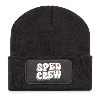 Pédagogue en éducation spécialisée - Beanie recyclé à patch - charbon - Devant