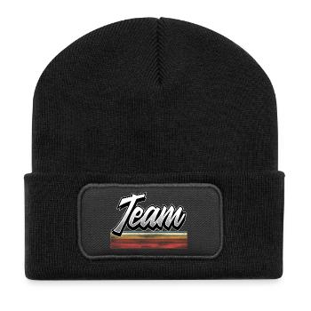 Team - Recycled Patch Beanie - black - Front