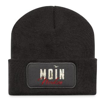 Mer du Nord - Moin - Beanie recyclé à patch - charbon - Devant