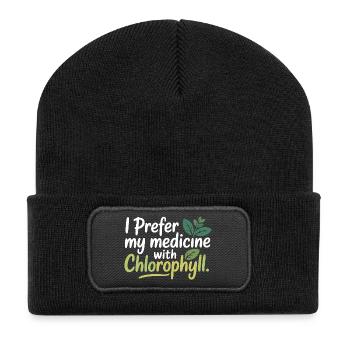 Certified Clinical Botanical Pharmacology Gear  - Recycled Patch Beanie - black - Front