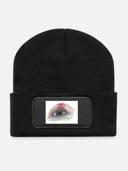 Suneye - Recycelte Patch Beanie - Schwarz