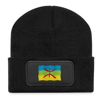 Amazigh flag - Recycled Patch Beanie - black - Front
