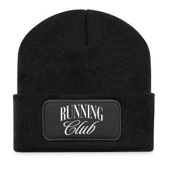 Running Club - Recycled Patch Beanie - black - Front