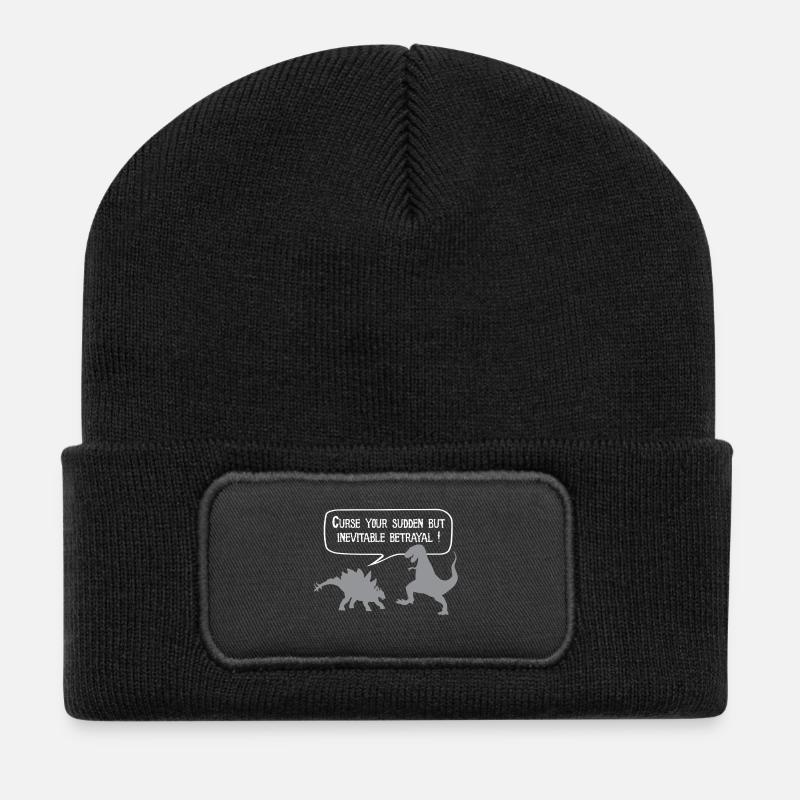 Verfluchen Sie Ihren Verrat! - Recycelte Patch Beanie - Schwarz