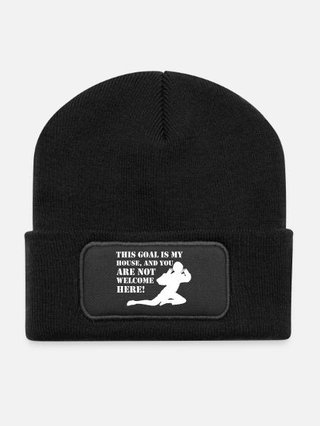 Floorball - Recycled Patch Beanie - black