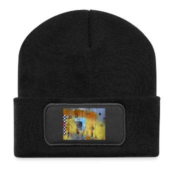 StreetArt from Cologne / Cologne Ehrenfeld # 1 - Recycled Patch Beanie - black - Front