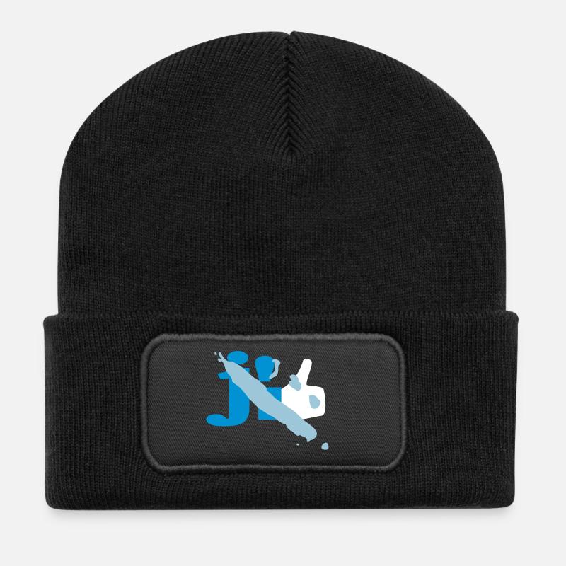 NEW CALEDONIA - Beanie recyclé à patch - noir