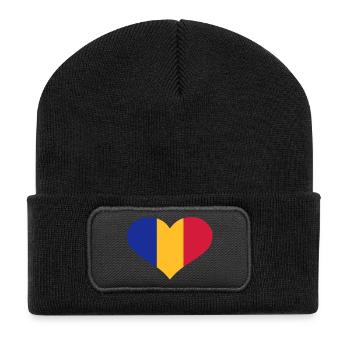 Moldova - Recycled Patch Beanie - black - Front