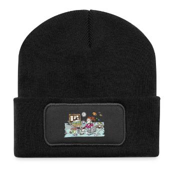 L'escalade est une passion - T-shirt d'escalade - Beanie recyclé à patch - noir - Devant