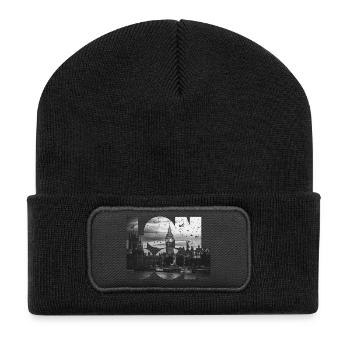 London - Recycled Patch Beanie - black - Front