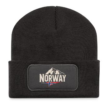 Norway - Recycled Patch Beanie - dark grey - Front