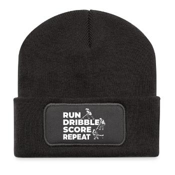 Field hockey players - Recycled Patch Beanie - dark grey - Front