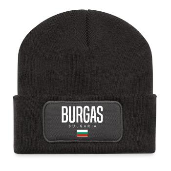 Burgas Bulgaria - Recycled Patch Beanie - dark grey - Front