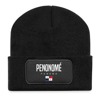 Penonomé Panama Panamanian - Recycled Patch Beanie - black - Front