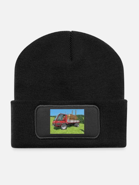AEBI TP68 - Recycled Patch Beanie - black