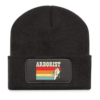 Ébéniste Ébéniste Cadeau Menuisier - Beanie recyclé à patch - charbon - Devant