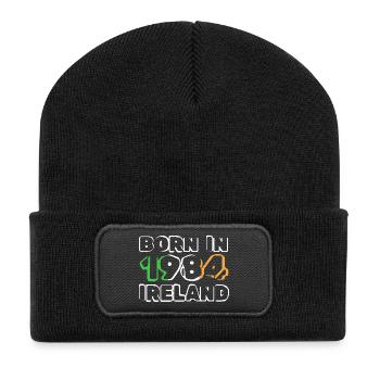 1984 - Recycled Patch Beanie - black - Front
