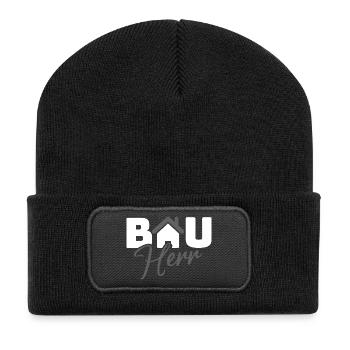 BauHaus Icon Emblem - Recycled Patch Beanie - black - Front