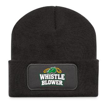 Fußballtraining Jugend-sport-trainer - Recycelte Patch Beanie - Dunkelgrau - Vorne