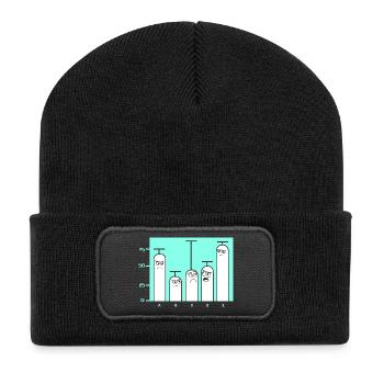 Programmer Coder GPT - Recycled Patch Beanie - black - Front