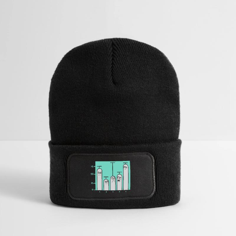 Beanie recyclé à patch