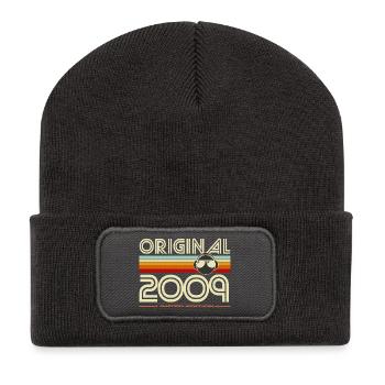Original 2009 Retro Edition - Recycled Patch Beanie - dark grey - Front