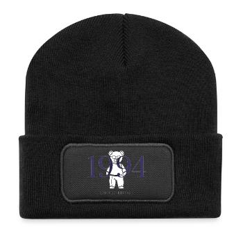2004 Birthday Bear Limited Edition - Recycled Patch Beanie - black - Front