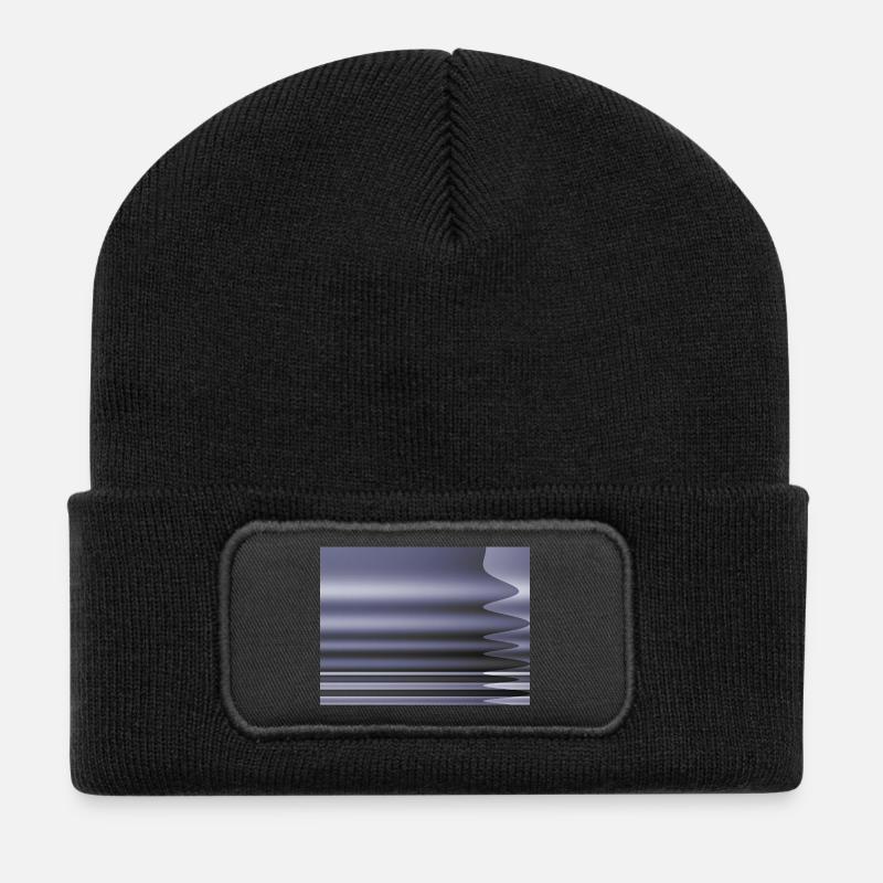 Thulcca - Recycelte Patch Beanie - Schwarz