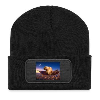 Chico 11: Chico in Aladdin - Recycled Patch Beanie - black - Front