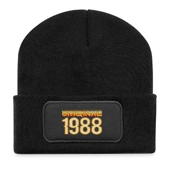 Original 1988 Retro Limited - Beanie recyclé à patch - noir - Devant