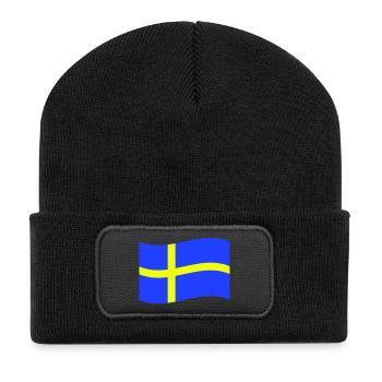 Sweden - Recycled Patch Beanie - black - Front