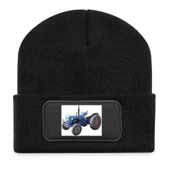 Mari's Gamle Traktor - Recycled Patch Beanie - black - Front