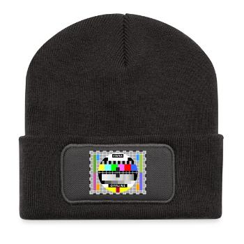 Test image Display screen test card offline Big Bang - Recycled Patch Beanie - dark grey - Front